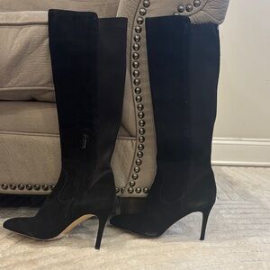 Sam Edelman Black Heeled Boots